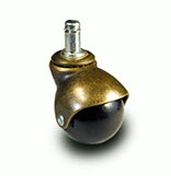 Ball Casters with Metal Hood