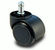 Hooded Twin Wheel Caster with Collar