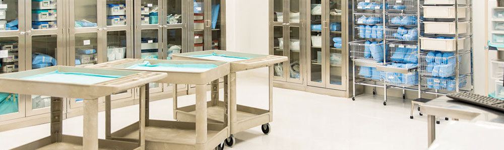 Medical Poymer Industrial Casters in a Medical Facility Environment