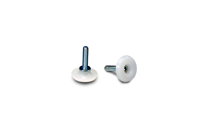 Non-Swivel Empress Adjustable Glides without Decorative Shell