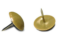 Plastic Nail-On Glides with Domed Bottom